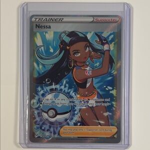 Pokemon Nessa Trainer Card